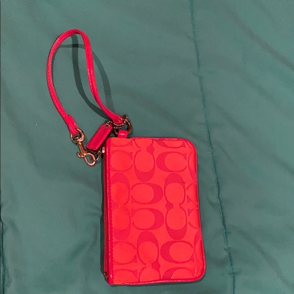 Coach Poppy pink wallet - Picture 2 of 4